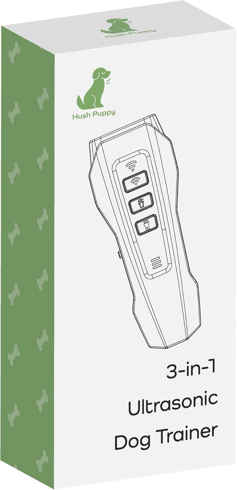 Dog Bark Deterrent Device, 3-In-1 Rechargable Ultrasonic Training Tool for Dogs, Safe and Easy to Use anti Bark Tool for Unwanted Dog Behavior