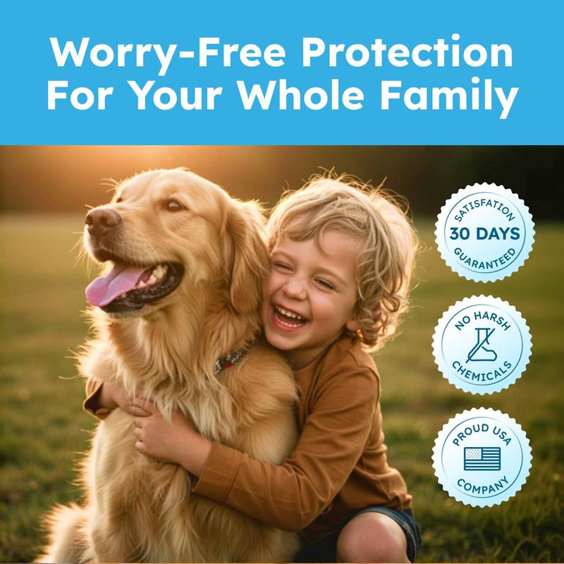 Bugmd Flea & Tick Spray for Dogs, Cats & Home – Plant-Based Formula with Cedarwood Oil – Indoor/Outdoor Use – 16 Oz