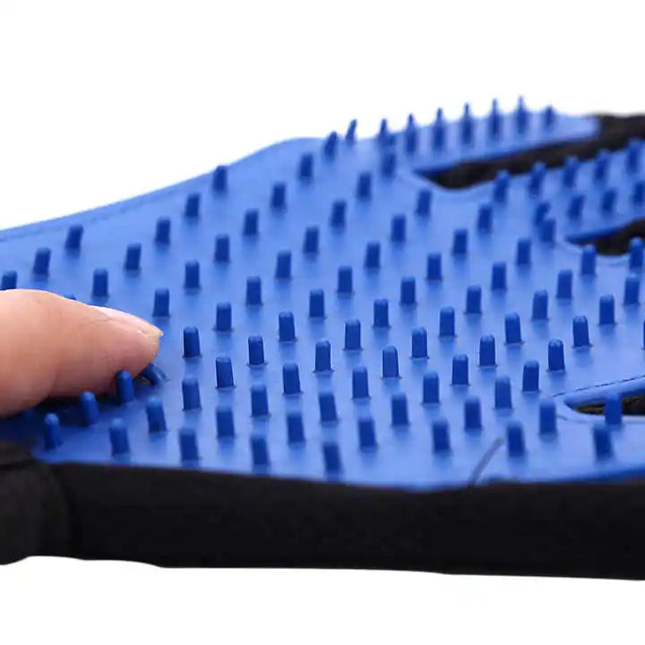 NONOR Rubber Pet Bath Brush Protection Silicone Cat Comb Glove Massage Grooming Dogs Cats Supplies